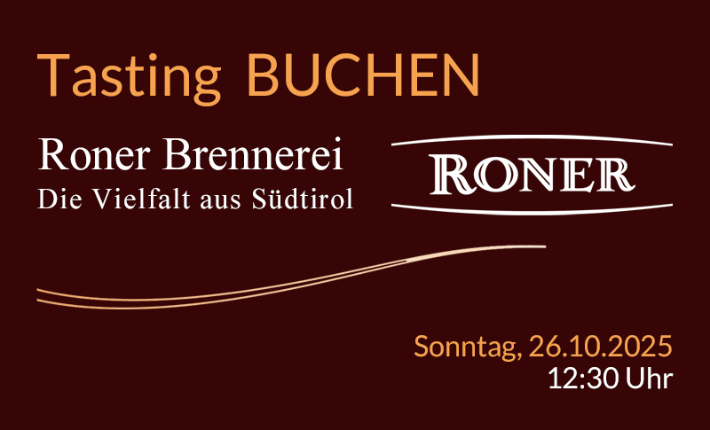 Flyer Aquavitae 2025 Tasting Brennerei Roner