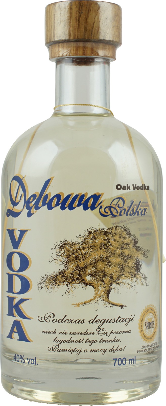 Debowa De Chene Vodka im Vogelhäuschen mit 4 Pinnchen