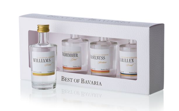 Lantenhammer Best of Bavaria Edelbr�nde Set 4 x 0,05 liter