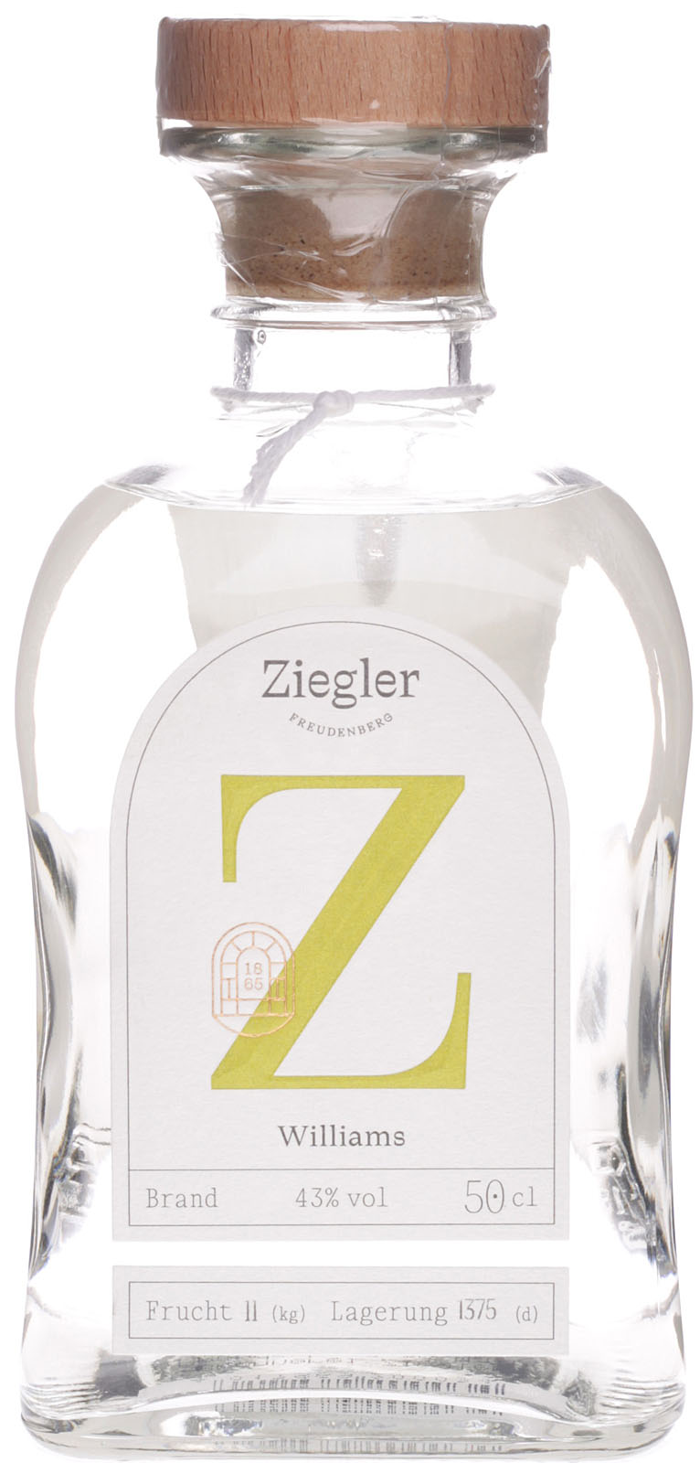 Ziegler Williams Birnenbrand mit 0,5 Liter im Shop