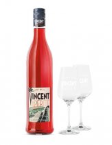 Schladerer Vincent Aperitif 0,7 Liter 18 % Vol. mit 2 Gl�sern