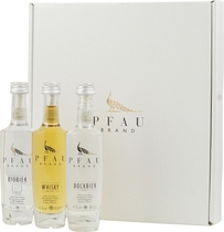 Pfau 3er Sortiment 3x 0,05 Liter 43 % Vol.