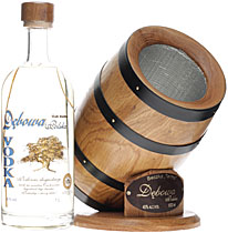 Vodka aus dem Thermo-Fass - der Debowa Oak Vodka mit 1 