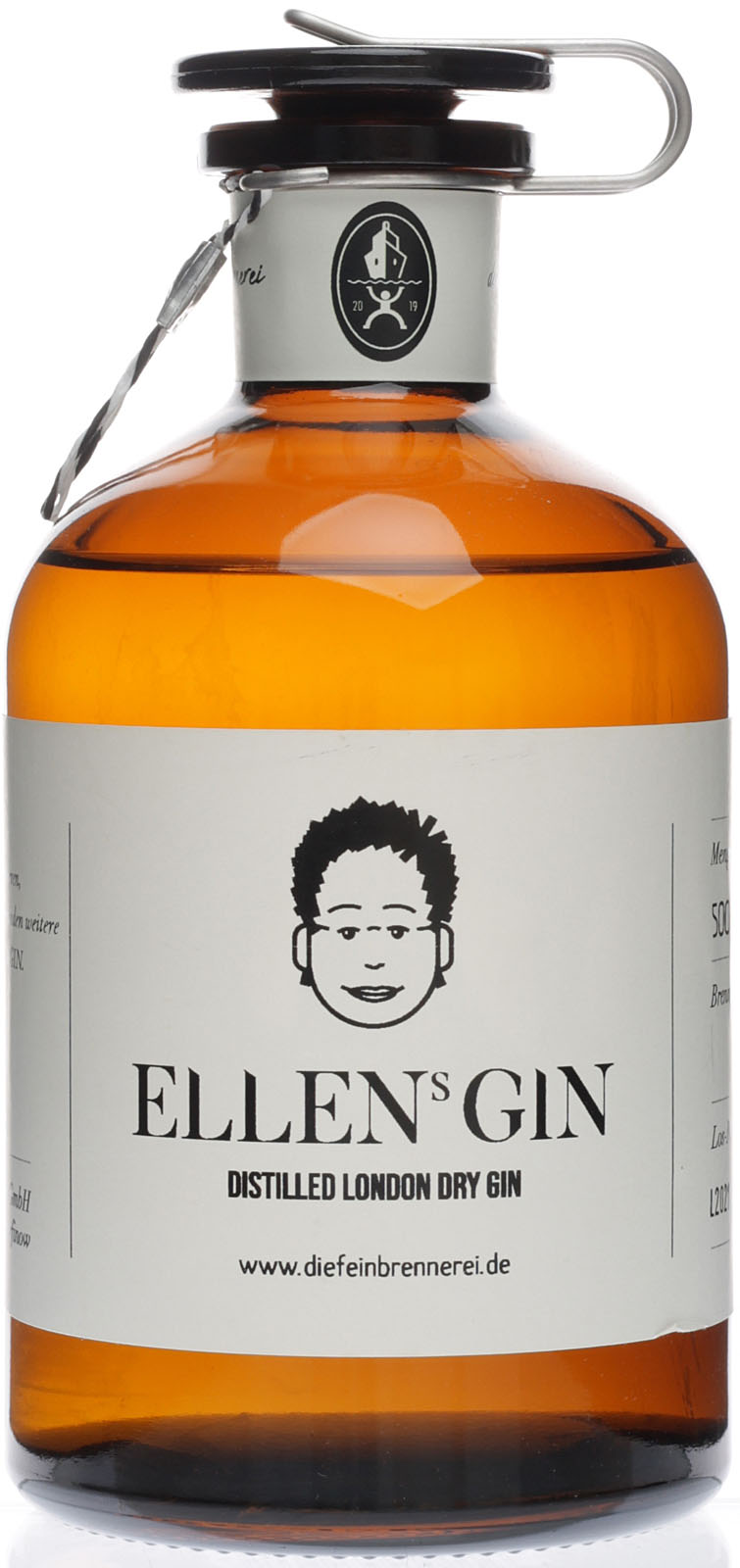 Die Feinbrennerei Ellens Gin 0,5 Liter im Shop