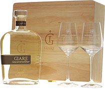 Marzadro Le Giare Gew�rztraminer Geschenkset mit 2 Gl�s