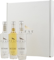 Pfau 3er Kärnten 150ml 43% bei obstler.de Pfau 3er Kärnten 150ml 43% bei obstler.de