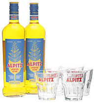 Pircher Alpitz Aperitiv � 2 Liter und 6 Tumbler Gl�ser