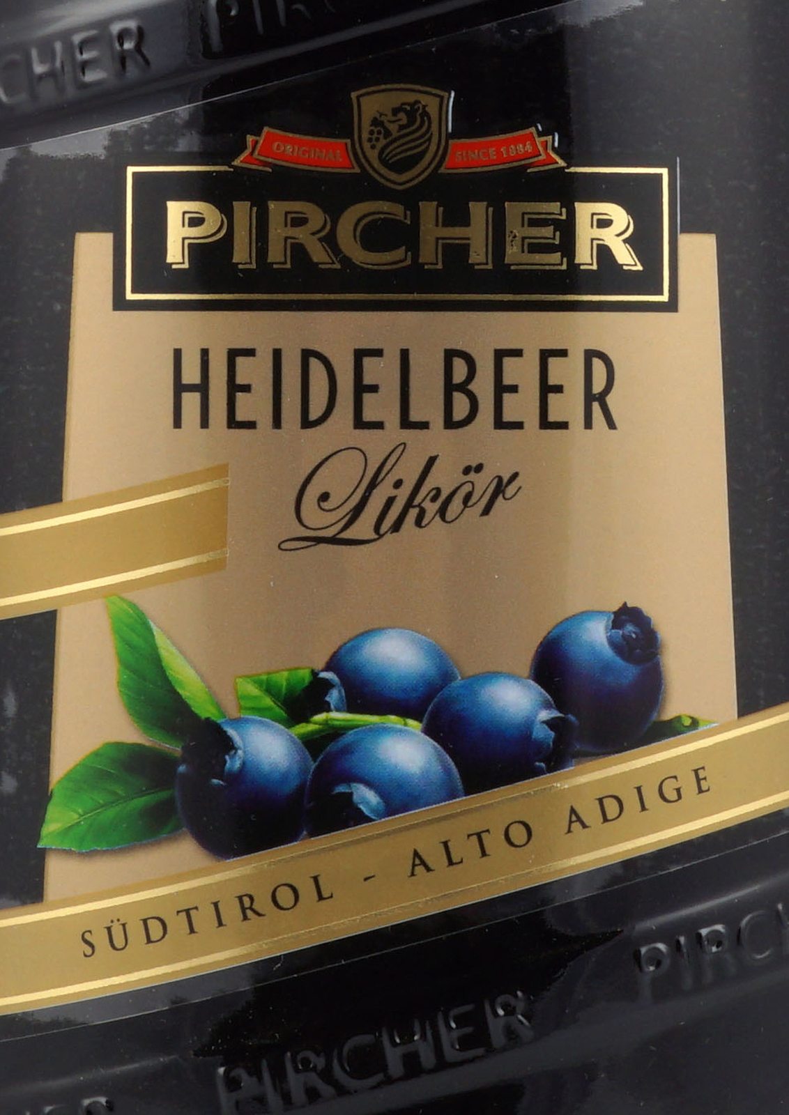 Pircher Heidelbeerlikör 25% Vol., 0,7 l