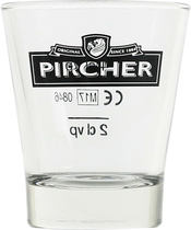 Pircher Stamperl Glas bei obstler.de