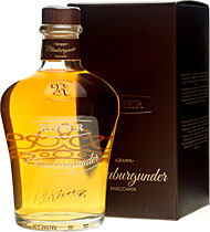 Roner Blauburgunder Grappa mit 0,7 L - 40 Roner Grappa Roner Blauburgunder Grappa mit 0,7 L - 40 Roner Grappa