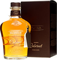 Roner Grappa Cabernet günstig bei uns bestellen Roner Grappa Cabernet günstig bei uns bestellen