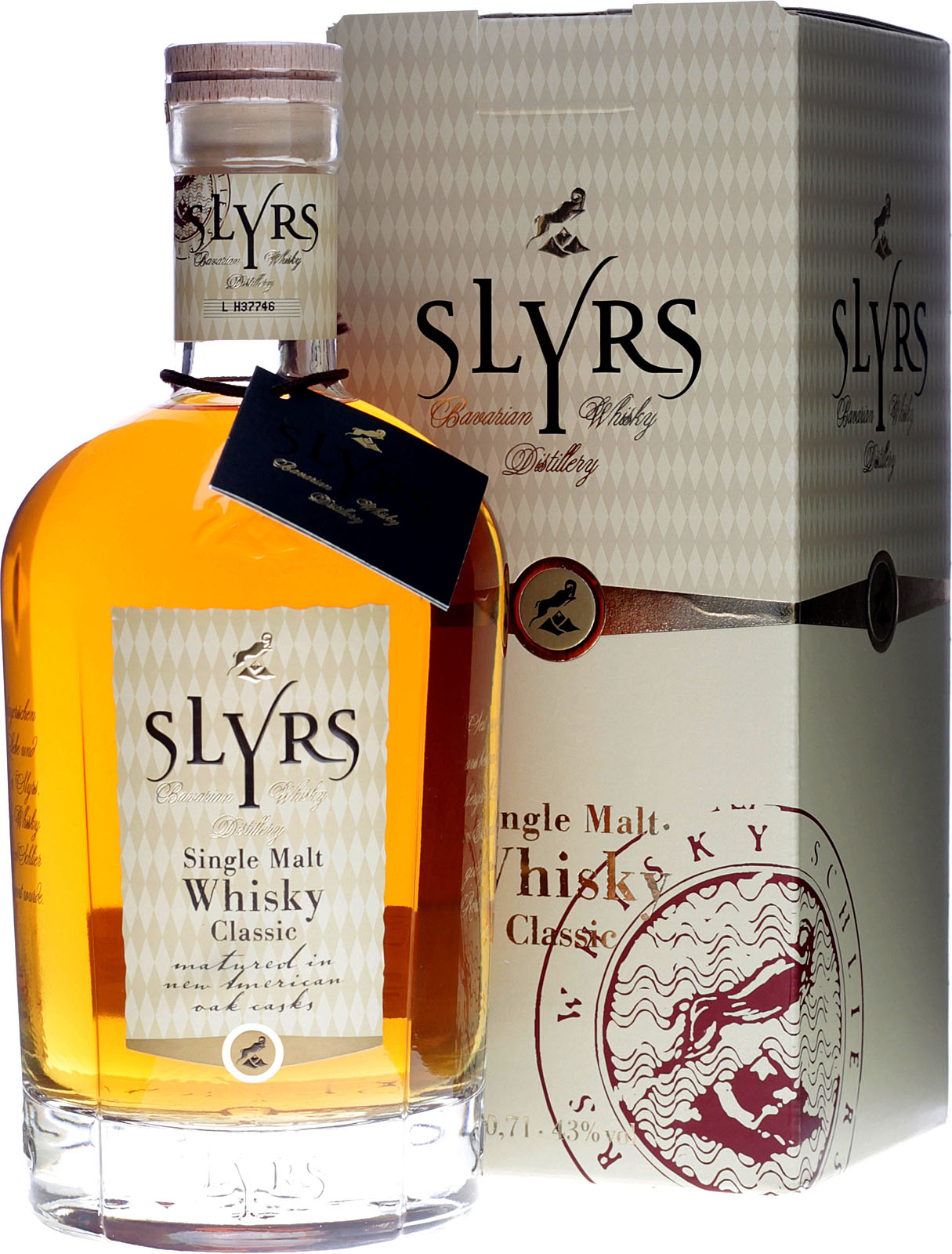 Slyrs Bavarian Single Malt Whisky Classic 700ml 43