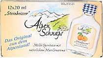 Steinbeisser Alpenschnaps Marille 12 x 0,02l mit 35%