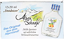 Steinbeisser Alpenschnaps Williamsbirne 12 x 0,02 Liter