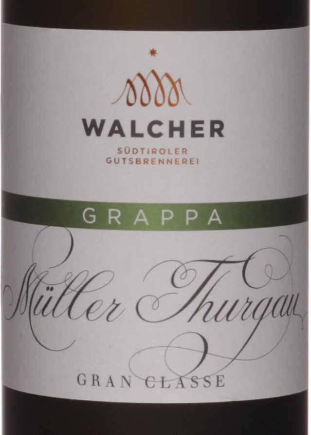 Walcher Grappa Müller-Thurgau aus Südtirol hier